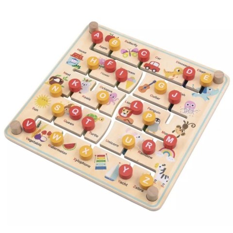 TOOKY TOY Interaktywna Tablica Edukacyjna Sorter Montessori Zwierzątka i Alfabet TOOKY TOY Interaktywna Tablica Edukacyjna Sorter Montessori Zwierzątka i Alfabet