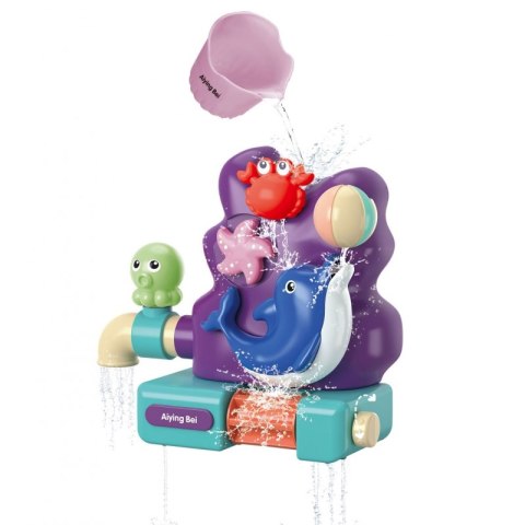 WOOPIE BABY Zabawka do Kąpieli Kranik Fontanna Przelewowa Wodospad Delfinek WOOPIE BABY Zabawka do Kąpieli Kranik Fontanna Przelewowa Wodospad Delfinek