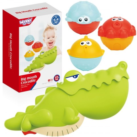 WOOPIE BABY Zabawka do Kąpieli Krokodylek i Rybki 3 szt. WOOPIE BABY Zabawka do Kąpieli Krokodylek i Rybki 3 szt.