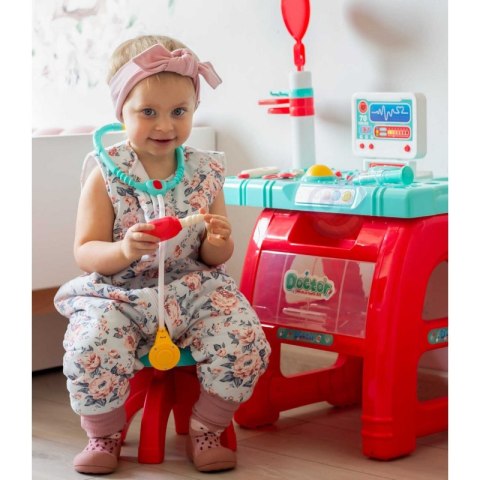 WOOPIE Gabinet Małego Lekarza Doktora Światło Dźwięk + 22 akc WOOPIE Gabinet Małego Lekarza Doktora Światło Dźwięk + 22 akc