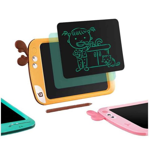 WOOPIE Tablet Graficzny 8.5" Dino dla Dzieci do Rysowania Znikopis + Rysik WOOPIE Tablet Graficzny 8.5" Dino dla Dzieci do Rysowania Znikopis + Rysik