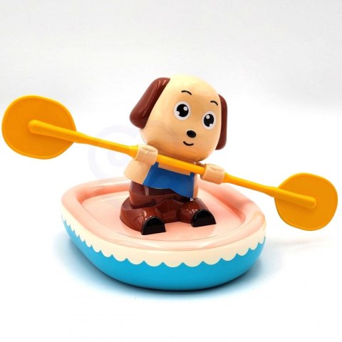 WOOPIE Zabawka do Kąpieli Nakręcany Wiosłujący Piesek Ponton WOOPIE Zabawka do Kąpieli Nakręcany Wiosłujący Piesek Ponton