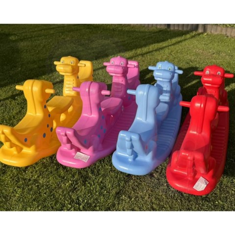 WOOPIE Bujak Wieloosobowy Dino Huśtawka Równoważna Czerwona WOOPIE Bujak Wieloosobowy Dino Huśtawka Równoważna Czerwona
