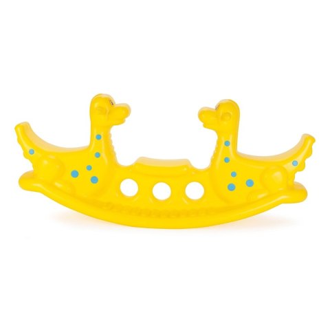 WOOPIE Bujak Wieloosobowy Dino Huśtawka Równoważna Żółta WOOPIE Bujak Wieloosobowy Dino Huśtawka Równoważna Żółta