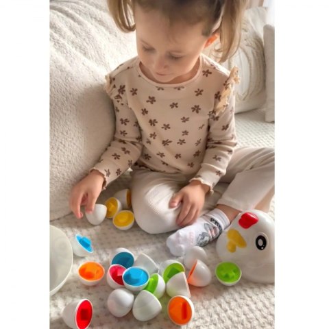WOOPIE Edukacyjna Kurka Montessori Sorter Nauka Kształtów WOOPIE Edukacyjna Kurka Montessori Sorter Nauka Kształtów