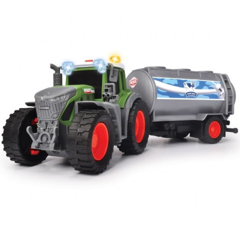 DICKIE Farm Traktor Fendt + cysterna na mleko DICKIE Farm Traktor Fendt + cysterna na mleko
