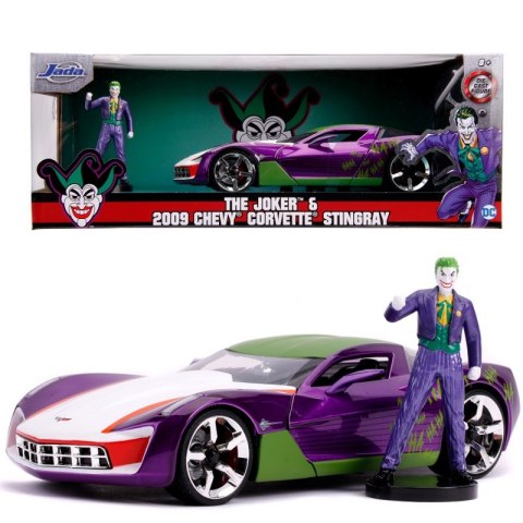 JADA Joker Samochód Chevy Corvette Stingray Figurka 1:24 JADA Joker Samochód Chevy Corvette Stingray Figurka 1:24
