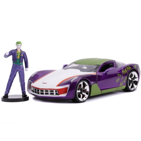 JADA Joker Samochód Chevy Corvette Stingray Figurka 1:24 JADA Joker Samochód Chevy Corvette Stingray Figurka 1:24