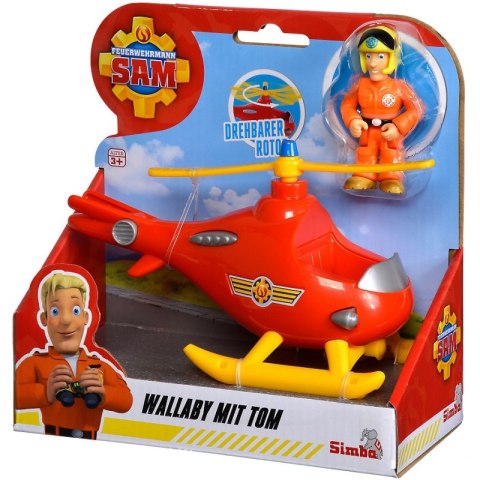 SIMBA Strażak Sam Helikopter Wallaby Mini Figurka SIMBA Strażak Sam Helikopter Wallaby Mini Figurka