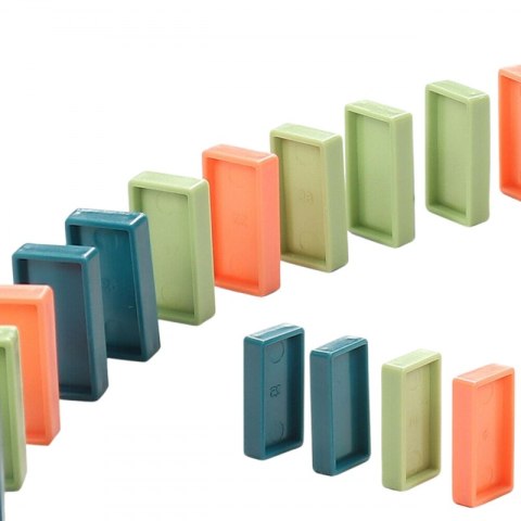 WOOPIE Elektryczna Ciuchcia Lokomotywa do Klocków Domino Dinozaur Pomarańczowy - 8 szt. WOOPIE Elektryczna Ciuchcia Lokomotywa do Klocków Domino Dinozaur Pomarańczowy - 8 szt.