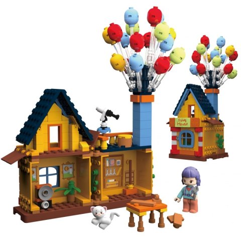 WOOPIE Klocki dla Dzieci Latający Dom z Balonami 240 el. WOOPIE Klocki dla Dzieci Latający Dom z Balonami 240 el.