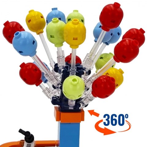 WOOPIE Klocki dla Dzieci Latający Dom z Balonami 240 el. WOOPIE Klocki dla Dzieci Latający Dom z Balonami 240 el.