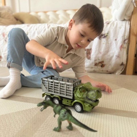 WOOPIE Samochód Zdalnie Sterowany RC Dinozaur Zielony + Figurka WOOPIE Samochód Zdalnie Sterowany RC Dinozaur Zielony + Figurka
