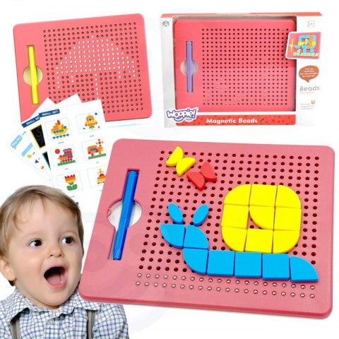 WOOPIE Układanka Magnetyczna 2w1 Rysowanie Magnetyczne Tablica Kreatywna 112 el. WOOPIE Układanka Magnetyczna 2w1 Rysowanie Magnetyczne Tablica Kreatywna 112 el.