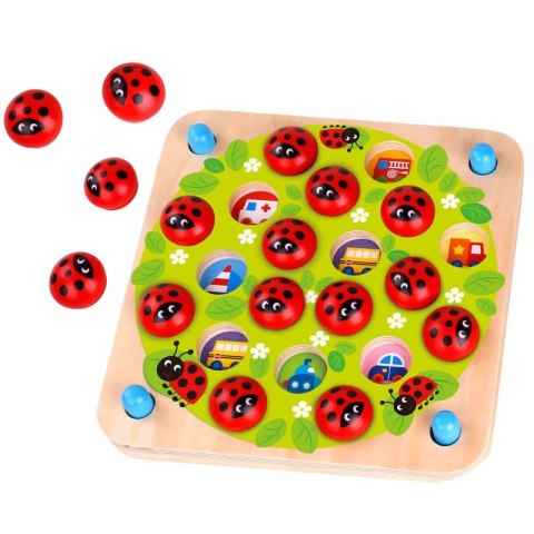 TOOKY TOY Memory Gra Pamięciowa Biedronka TOOKY TOY Memory Gra Pamięciowa Biedronka