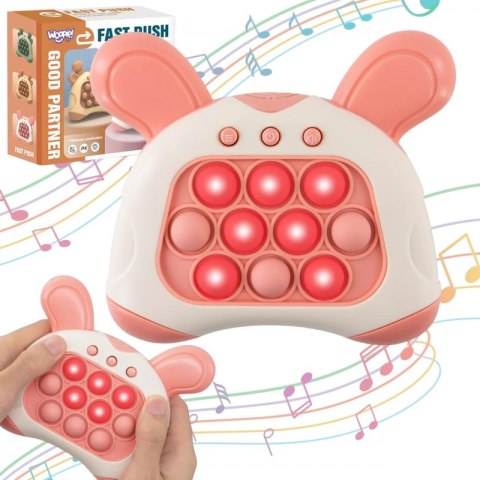 WOOPIE Gra POP IT Elektryczna Antystresowa Zręcznościowa Uszy Króliczka WOOPIE Gra POP IT Elektryczna Antystresowa Zręcznościowa Uszy Króliczka