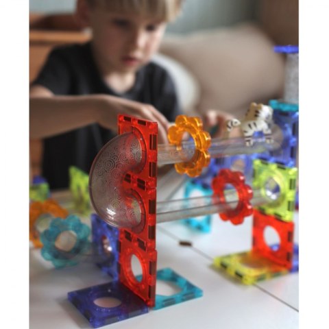 WOOPIE Klocki Magnetyczne Tor Kulkowy Zwierzęcy Raj 104 el. WOOPIE Klocki Magnetyczne Tor Kulkowy Zwierzęcy Raj 104 el.