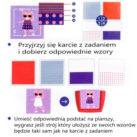 WOOPIE Gra "Mała Projektantka Mody" Ubieranki Stylizacje WOOPIE Gra "Mała Projektantka Mody" Ubieranki Stylizacje