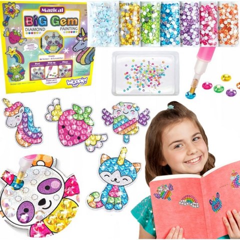 WOOPIE ART&FUN Haft Diamentowy Malowanie Mozaika 5D WOOPIE ART&FUN Haft Diamentowy Malowanie Mozaika 5D