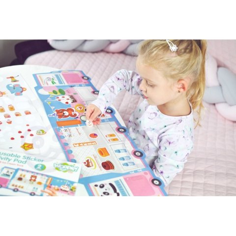 WOOPIE ART&FUN Naklejki Wielorazowe Zestaw Kreatywny Wyklejanka Pojazdy Straż Pożarna Lodziarnia 77 el. WOOPIE ART&FUN Naklejki Wielorazowe Zestaw Kreatywny Wyklejanka Pojazdy Straż Pożarna Lodziarnia 77 el.