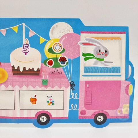 WOOPIE ART&FUN Naklejki Wielorazowe Zestaw Kreatywny Wyklejanka Pojazdy Straż Pożarna Lodziarnia 77 el. WOOPIE ART&FUN Naklejki Wielorazowe Zestaw Kreatywny Wyklejanka Pojazdy Straż Pożarna Lodziarnia 77 el.