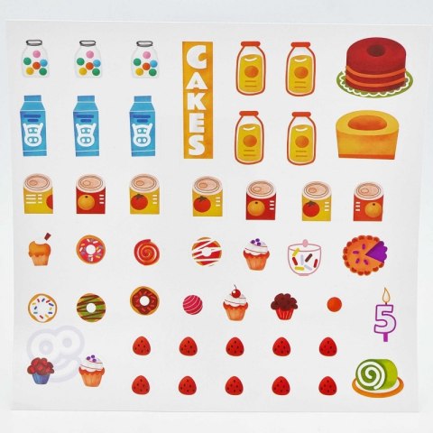 WOOPIE ART&FUN Naklejki Wielorazowe Zestaw Kreatywny Wyklejanka Pojazdy Straż Pożarna Lodziarnia 77 el. WOOPIE ART&FUN Naklejki Wielorazowe Zestaw Kreatywny Wyklejanka Pojazdy Straż Pożarna Lodziarnia 77 el.