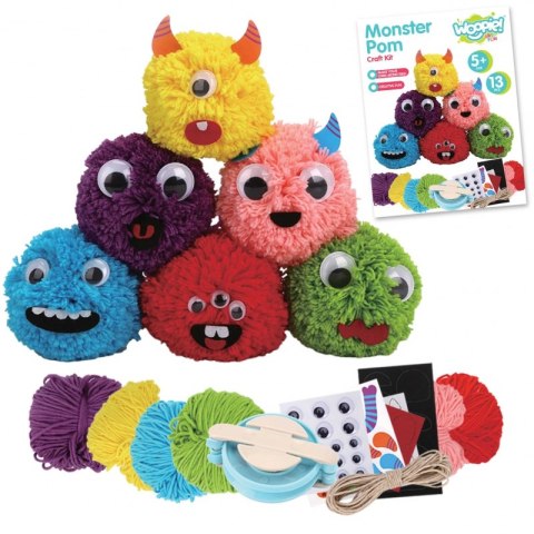 WOOPIE ART&FUN Zestaw Kreatywny Zrób Potworka Monster Pom WOOPIE ART&FUN Zestaw Kreatywny Zrób Potworka Monster Pom
