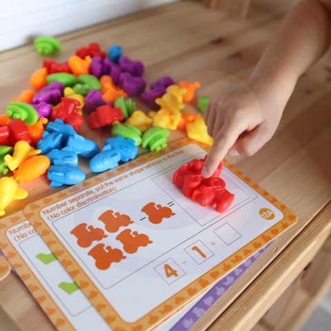 WOOPIE Zestaw Edukacyjny Nauka Liczenia Montessori Sorter Kolorów 8SZT WOOPIE Zestaw Edukacyjny Nauka Liczenia Montessori Sorter Kolorów 8SZT