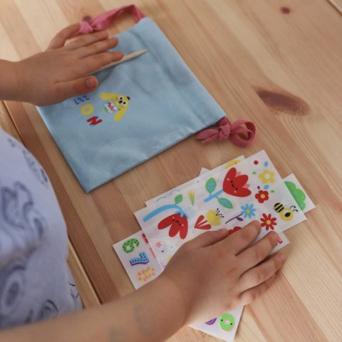 WOOPIE ART&FUN Zestaw Kreatywny Zrób Torebkę Dekorowanie Woreczka Imię Dziecka DIY WOOPIE ART&FUN Zestaw Kreatywny Zrób Torebkę Dekorowanie Woreczka Imię Dziecka DIY