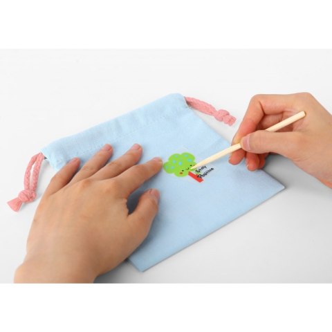 WOOPIE ART&FUN Zestaw Kreatywny Zrób Torebkę Dekorowanie Woreczka Imię Dziecka DIY WOOPIE ART&FUN Zestaw Kreatywny Zrób Torebkę Dekorowanie Woreczka Imię Dziecka DIY