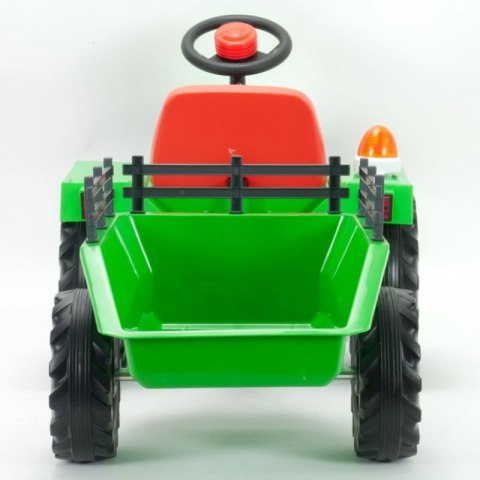 INJUSA Traktor Na Akumulator Basic 6V + Przyczepka INJUSA Traktor Na Akumulator Basic 6V + Przyczepka