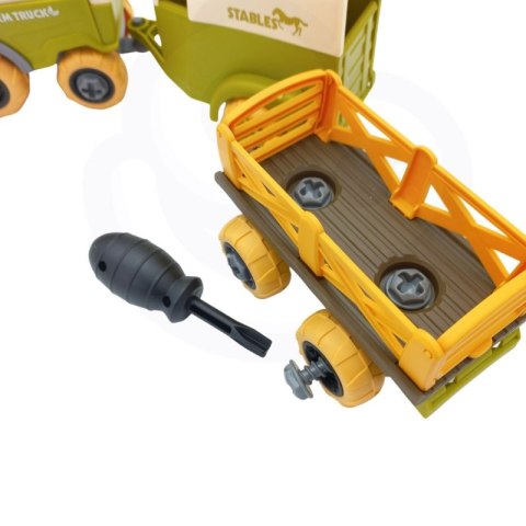 WOOPIE Farma Zestaw Konstrukcyjny do Skręcenia Kombajn Stajnia Figurki + Konik WOOPIE Farma Zestaw Konstrukcyjny do Skręcenia Kombajn Stajnia Figurki + Konik