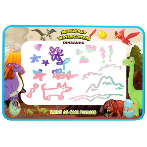 WOOPIE Magiczna Mata Wodna do Malowania XXL Pieczątki Cyferki 100x80 cm WOOPIE Magiczna Mata Wodna do Malowania XXL Pieczątki Cyferki 100x80 cm