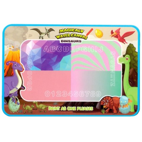 WOOPIE Magiczna Mata Wodna do Malowania XXL Pieczątki Cyferki 100x80 cm WOOPIE Magiczna Mata Wodna do Malowania XXL Pieczątki Cyferki 100x80 cm