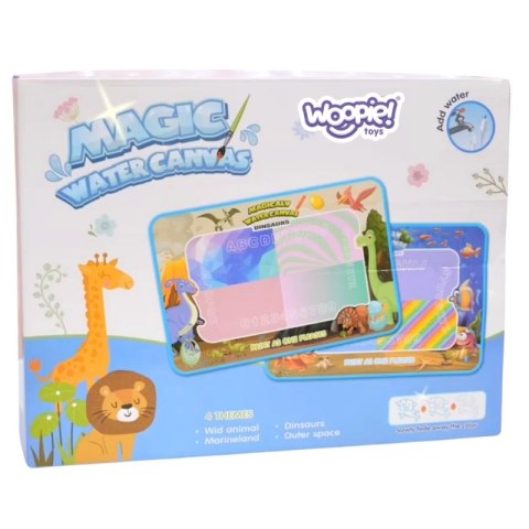 WOOPIE Magiczna Mata Wodna do Malowania XXL Pieczątki Cyferki 100x80 cm WOOPIE Magiczna Mata Wodna do Malowania XXL Pieczątki Cyferki 100x80 cm