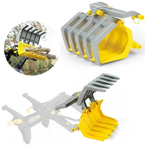 Rolly Toys Łyżka do Traktora Chwytak do Załadunku Drewna Rolly Toys Łyżka do Traktora Chwytak do Załadunku Drewna