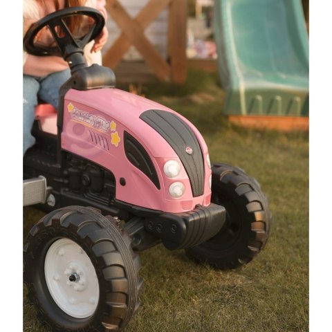 FALK Traktor Country Star Różowy na Pedały + Przyczepka i Klakson od 2 Lat. FALK Traktor Country Star Różowy na Pedały + Przyczepka i Klakson od 2 Lat.