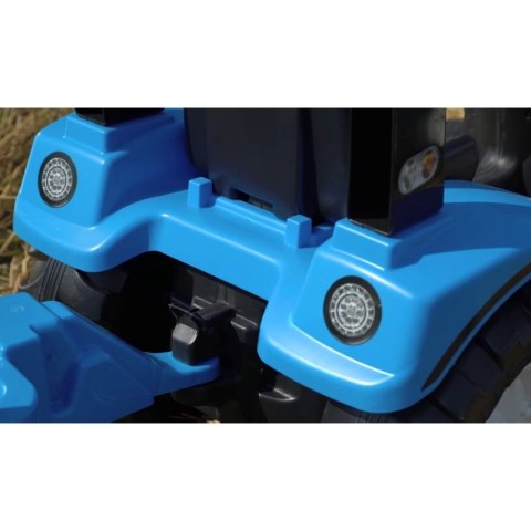 FALK Traktor Landini Niebieski na Pedały z Przyczepką od 3 Lat FALK Traktor Landini Niebieski na Pedały z Przyczepką od 3 Lat
