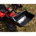 FALK Traktor Mc Cormick Czerwony na Pedały z Przyczepką od 3 Lat