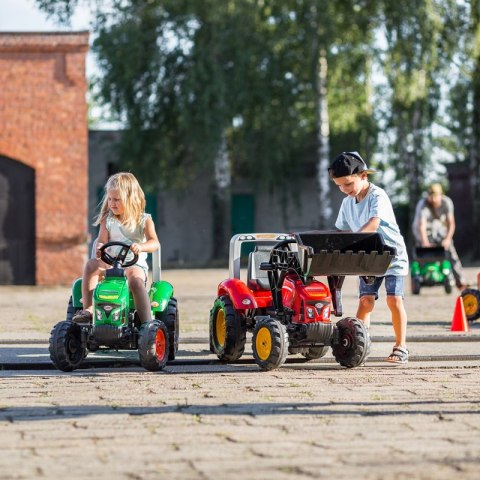 FALK Traktor Red Supercharger na Pedały z Przyczepą od 3 Lat FALK Traktor Red Supercharger na Pedały z Przyczepą od 3 Lat