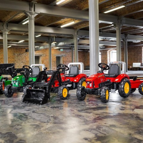 FALK Traktor Red Supercharger na Pedały z Przyczepą od 3 Lat FALK Traktor Red Supercharger na Pedały z Przyczepą od 3 Lat