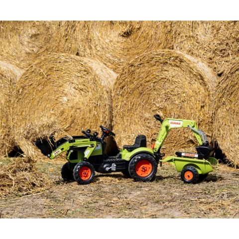 FALK Traktor z Przyczepą CLAAS Arion Backhoe ŁYŻKA + Ładowarka Od 2 Lat FALK Traktor z Przyczepą CLAAS Arion Backhoe ŁYŻKA + Ładowarka Od 2 Lat