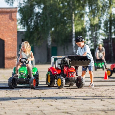 FALK Traktorek Red Supercharger na Pedały z Przyczepką Otwierany od 3 Lat FALK Traktorek Red Supercharger na Pedały z Przyczepką Otwierany od 3 Lat