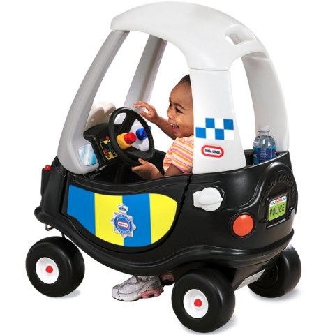 Little Tikes Jeździk Patrol Policji Samochód Cozy Coupe Radiowóz Little Tikes Jeździk Patrol Policji Samochód Cozy Coupe Radiowóz