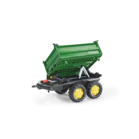 Rolly Toys Przyczepa wywrotka RollyMega Trailer Zielona Rolly Toys Przyczepa wywrotka RollyMega Trailer Zielona