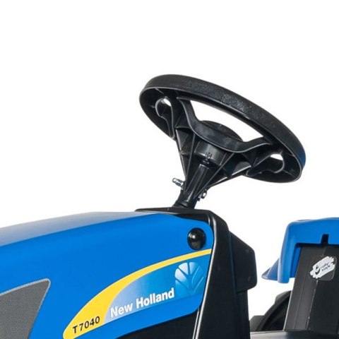 Rolly Toys rollyKid NH T 7040 Traktor na pedały New Holland z Przyczepką Rolly Toys rollyKid NH T 7040 Traktor na pedały New Holland z Przyczepką