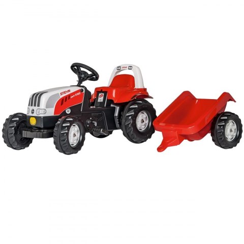 Rolly Toys rollyKid Steyr 6165 CVT Traktor na Pedały z Przyczepą Steyr Rolly Toys rollyKid Steyr 6165 CVT Traktor na Pedały z Przyczepą Steyr