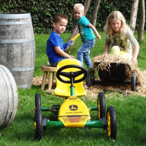 BERG Gokart na Pedały Buddy John Deere 3-8 lat do 50 kg BERG Gokart na Pedały Buddy John Deere 3-8 lat do 50 kg