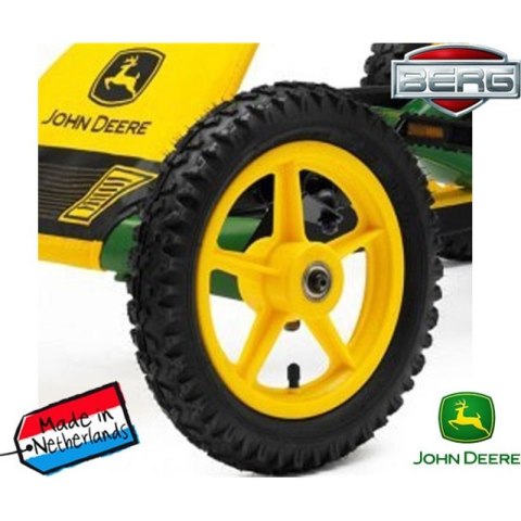 BERG Gokart na Pedały Buddy John Deere 3-8 lat do 50 kg BERG Gokart na Pedały Buddy John Deere 3-8 lat do 50 kg