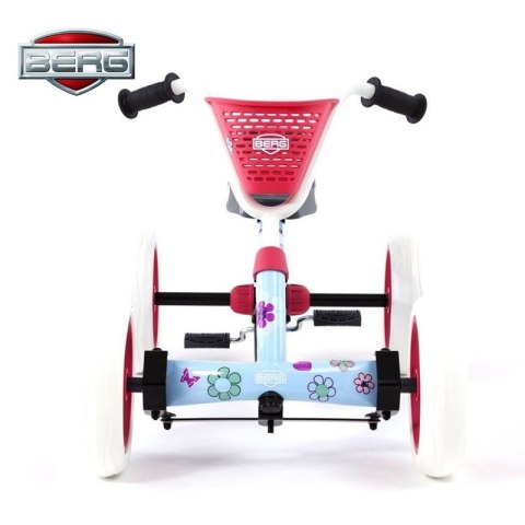BERG Gokart na Pedały Buzzy Bloom Ciche Koła 2-5 lat do 30 kg BERG Gokart na Pedały Buzzy Bloom Ciche Koła 2-5 lat do 30 kg